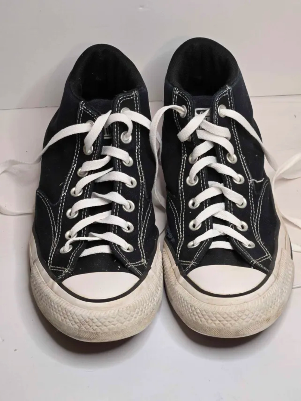 Converse All Star High Top Black Men’s 10.5 – Worn with New Laces